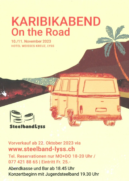 Karibikabend der Steelband Lyss